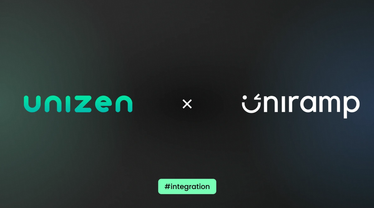 Uniramp Integrates with Unizen Trade SDK to Boost Omni-Chain Decentralized Swaps