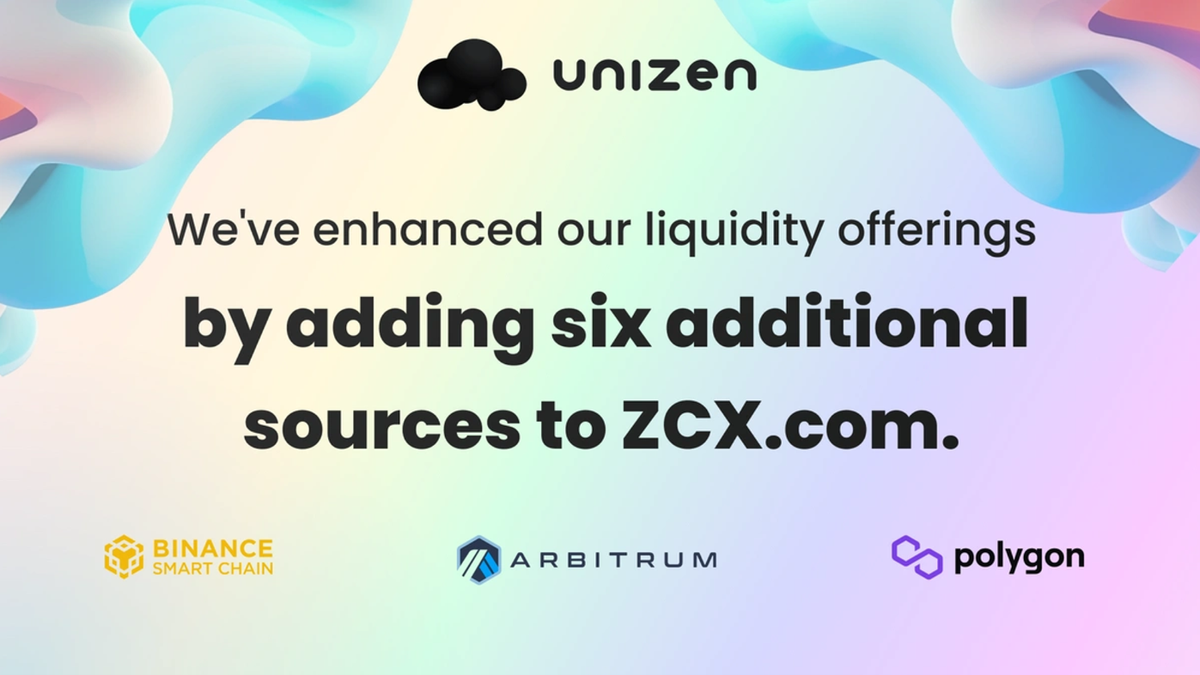 Unizen Improves Decentralized Trading with 6 New DEX Integrations Across Multiple Networks