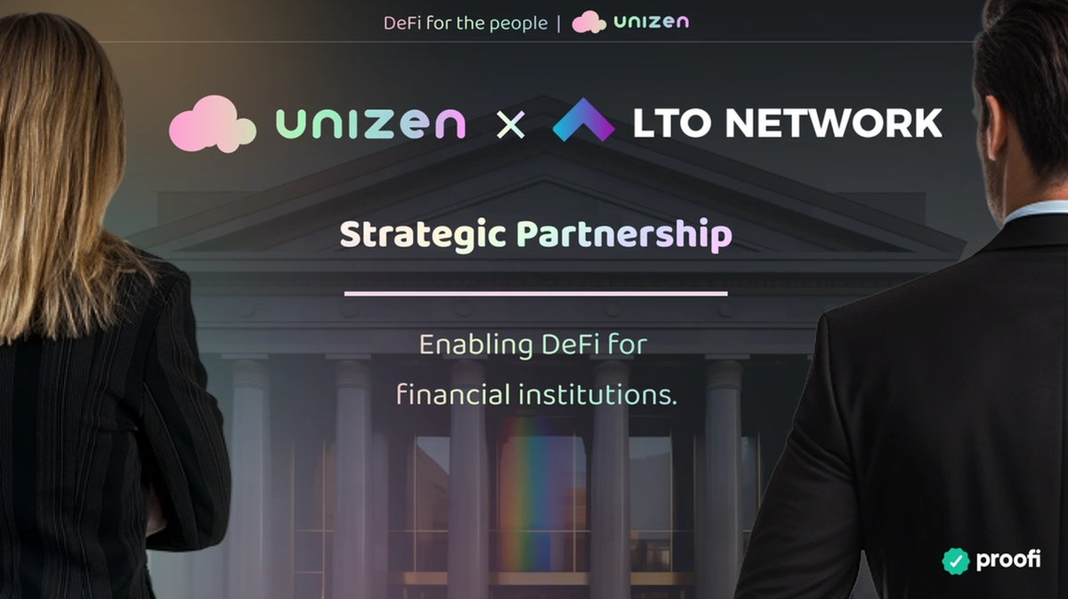 Unizen x LTO Network: Pioneering DeFi Integration for Traditional Finance