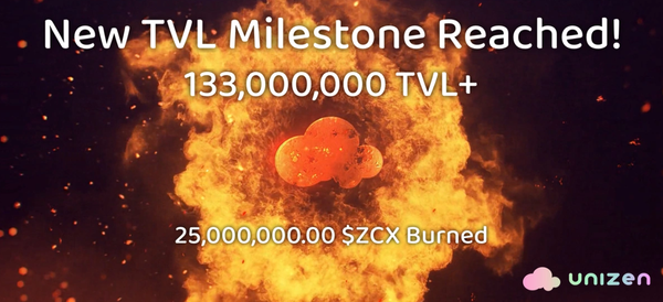 133M TVL Milestone Achieved: Initiate the burn