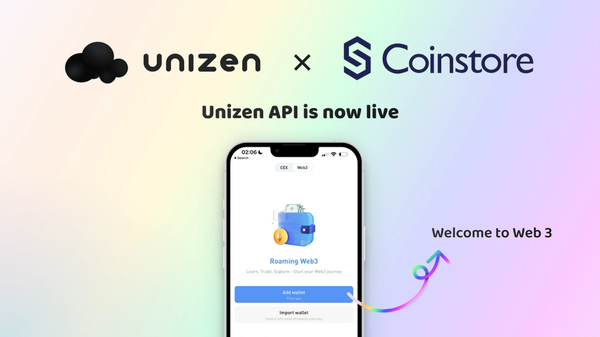 Coinstore Integrates Unizen API for Enhanced Trading